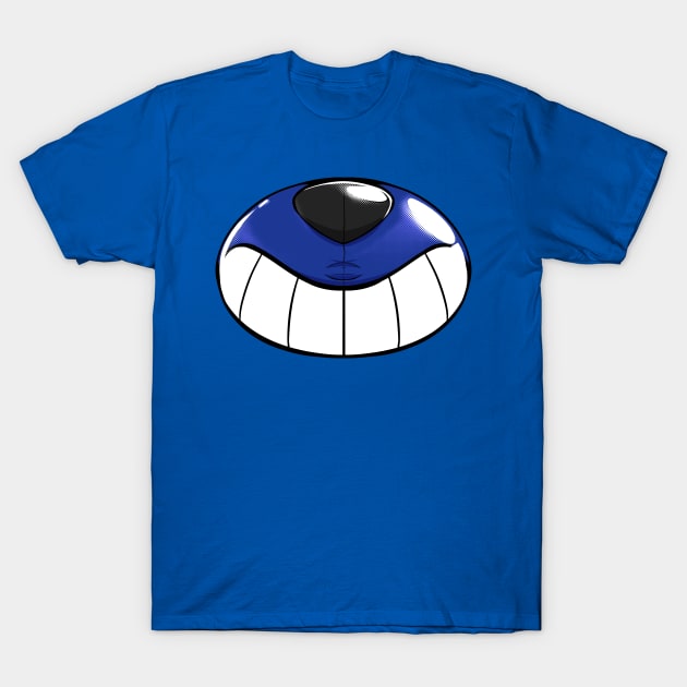 Pool toy muzzle, Blue T-Shirt by Pawgyle